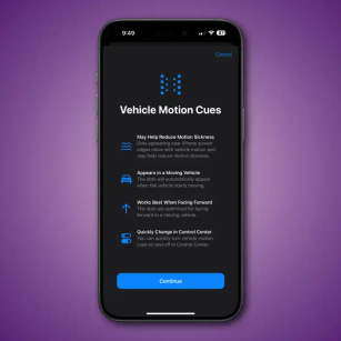 How iOS 18’s New Feature Reduces Motion Sickness