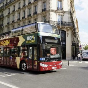 Electric Buses Made in China Debut on the Streets of Paris During the Olympics